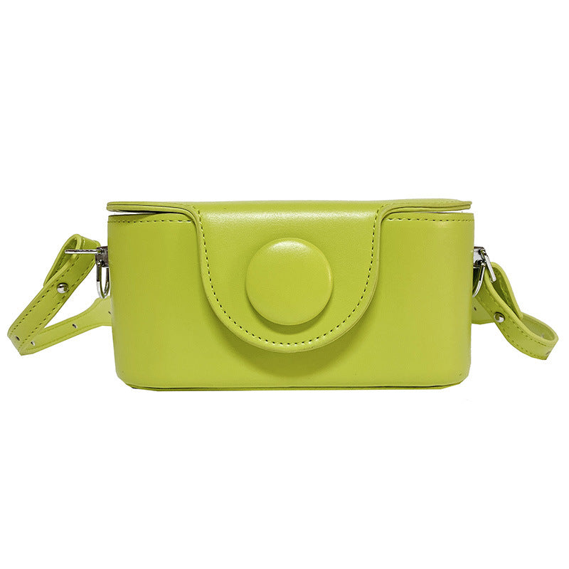 Women's New Simple Box Shoulder Messenger Bag