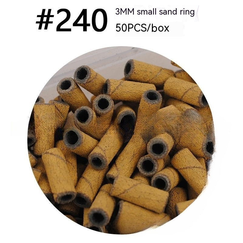 3 mm farvet mini neglepolerings- og eksfolierende slibering