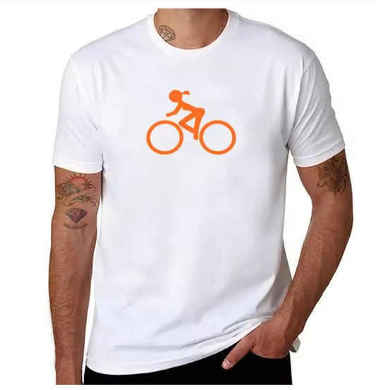Summer Loose Short Sleeves T-shirt Men's And Women's Round Neck