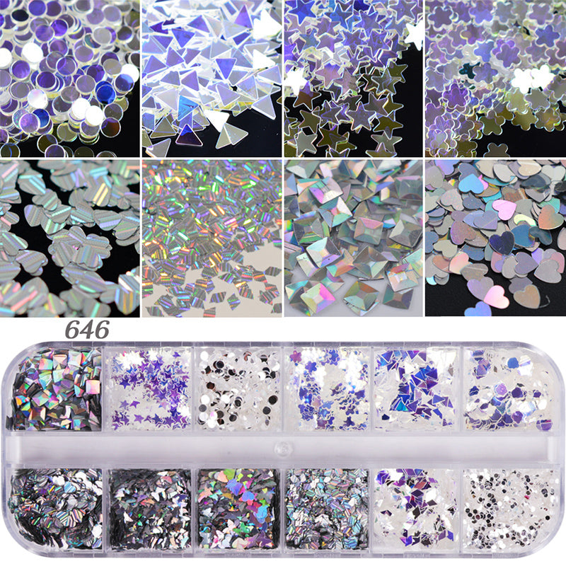 Neglelak med glitter