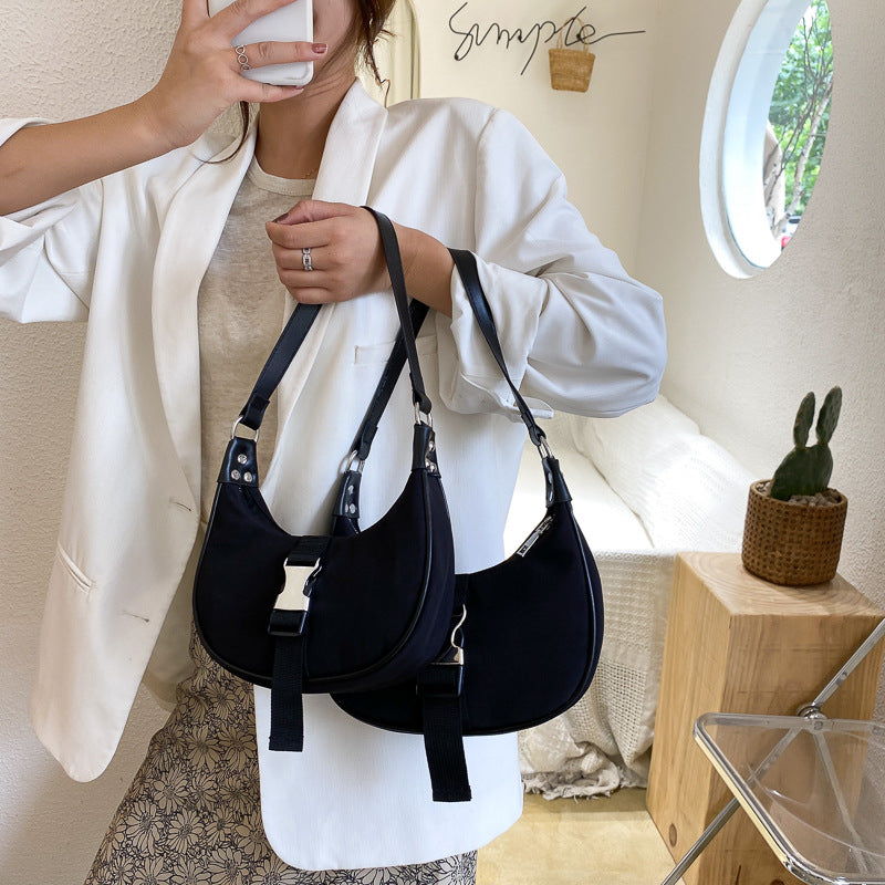Simple One Shoulder Bag With Western Style