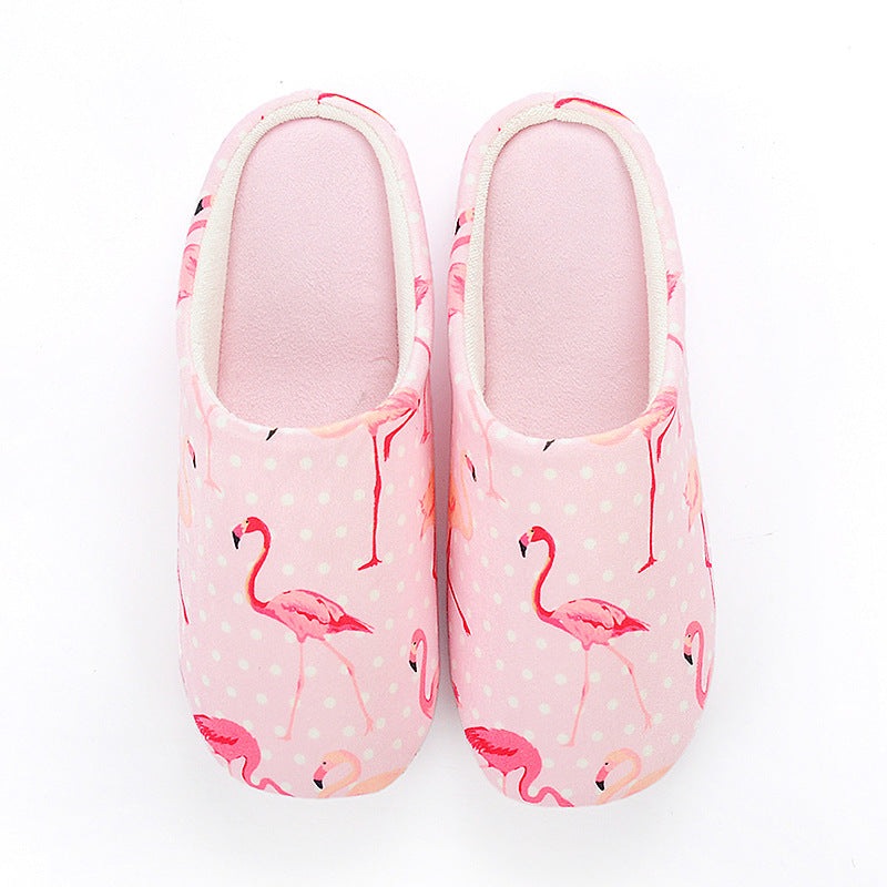 Strawberry half pond forest flamingo swan home shoes