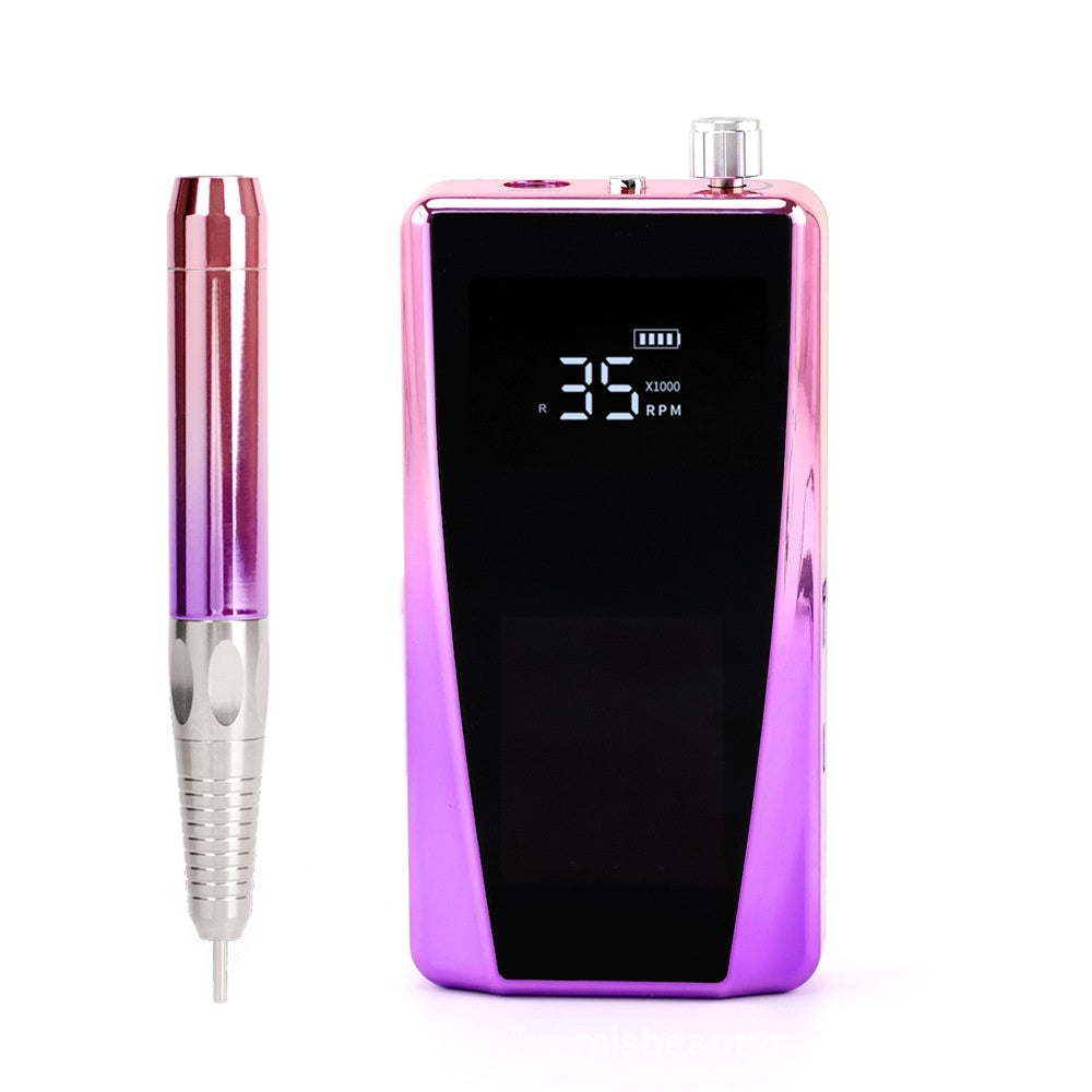 Brushless Nail Polishing Machine Power Storage Portable Polishing Tool