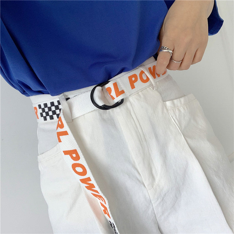 Letter BF belt