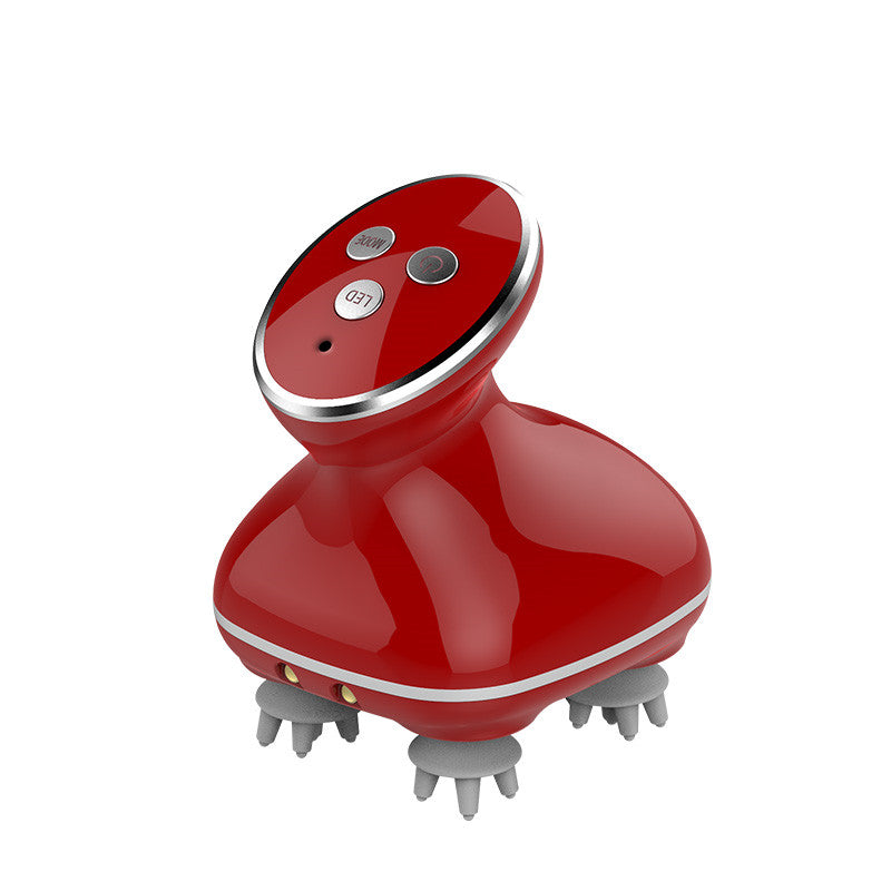 Electric kneading vibration massager