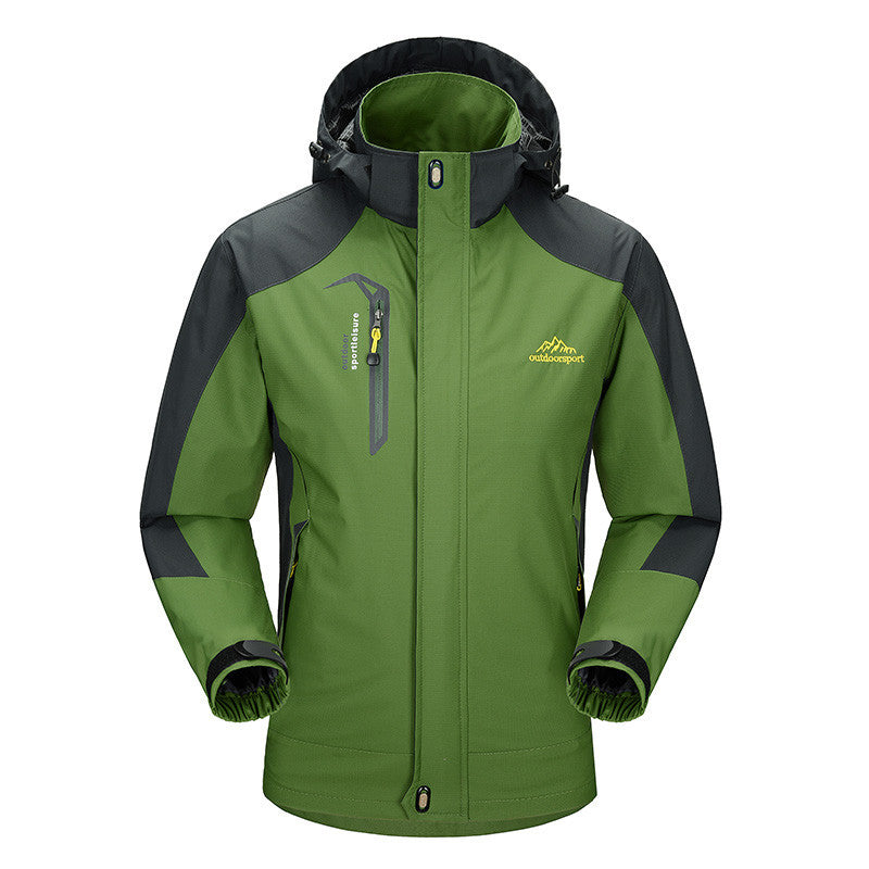 Sports hooded mountaineering
