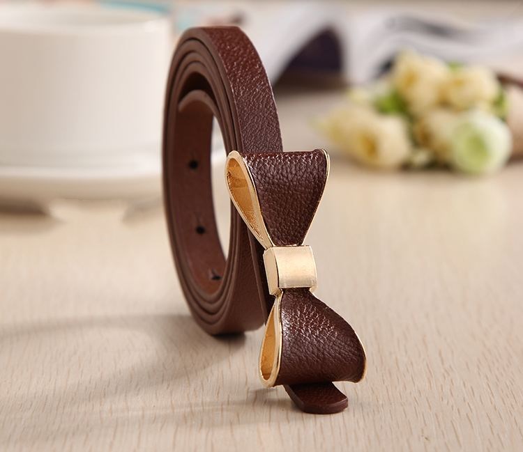Versatile women's bow belt