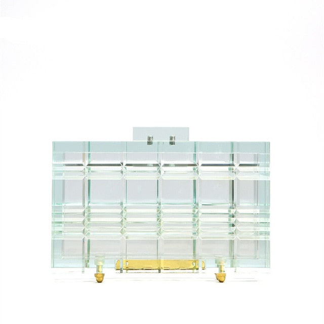 transparent clutch