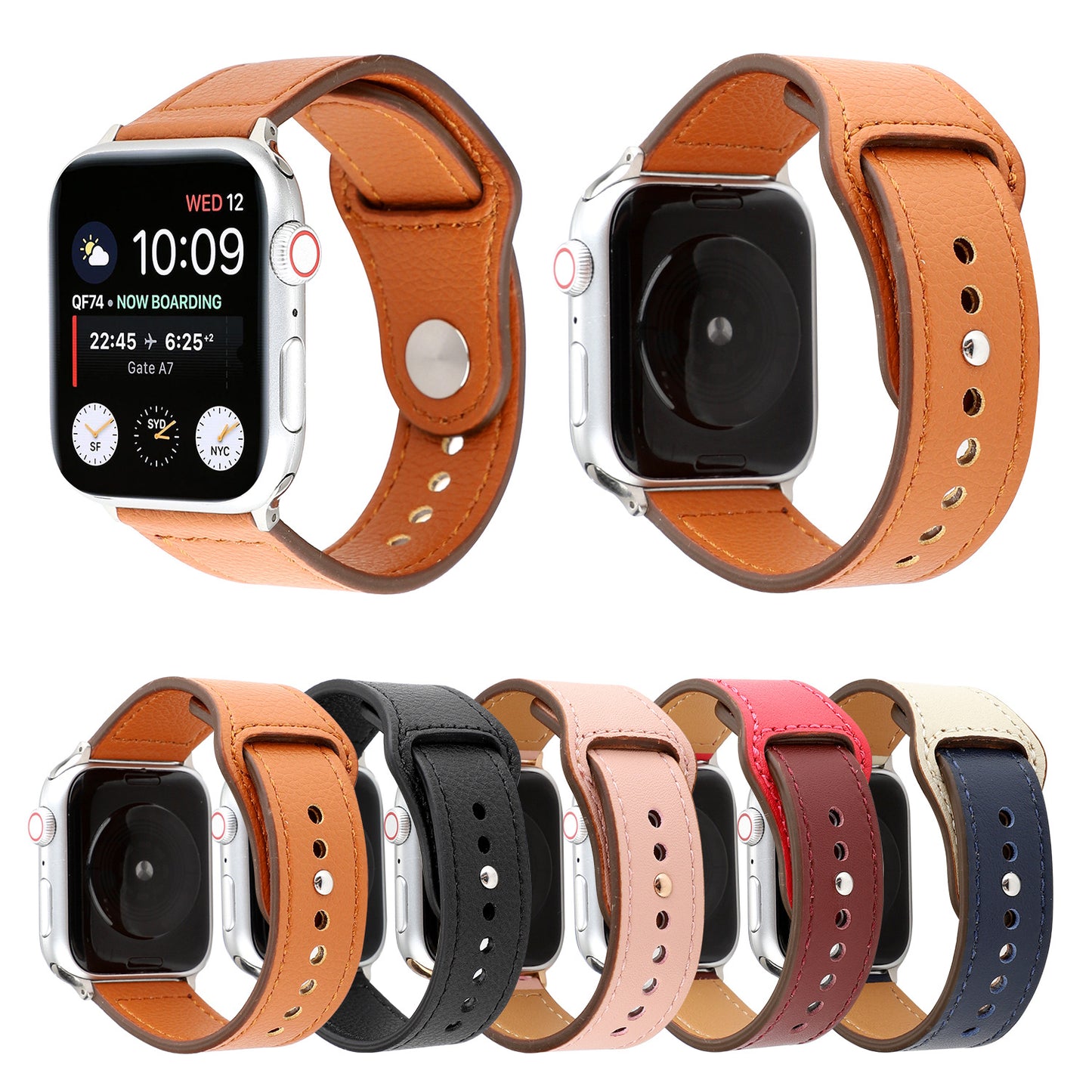 Compatible with Apple, Iwatch sports leather strap