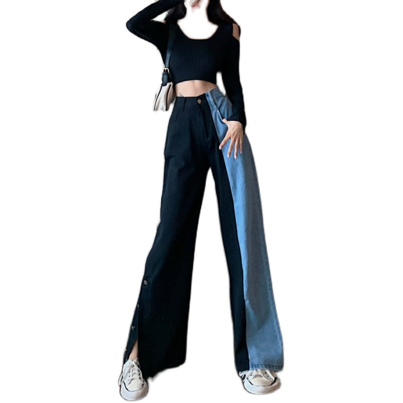 Black mopping pants