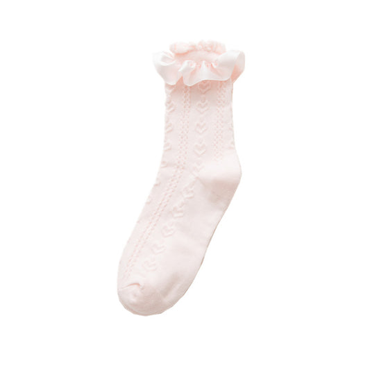 Japanese Cute Lolita Lace Bunching Socks