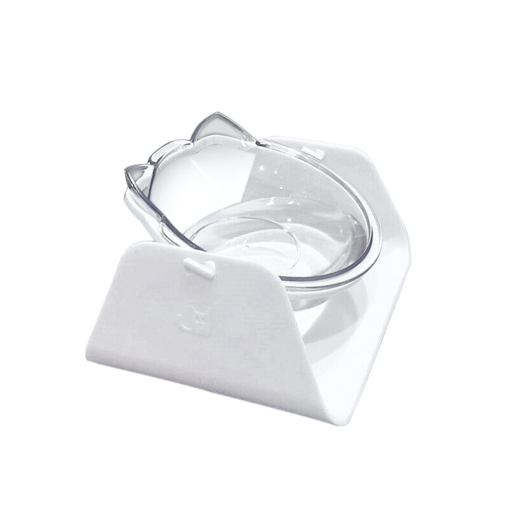 Adjustable pet cat bowl