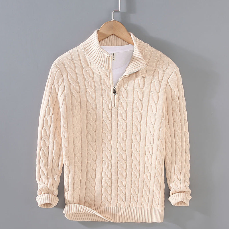 Autumn Dream Gray Suit Knitted Sweater And Light Vest With White Pants This Suit Combines Practicality And Elegance