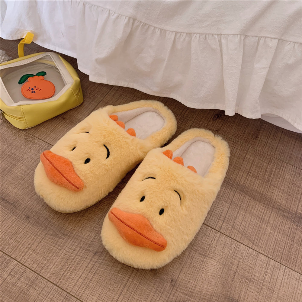 Sliver cotton slippers