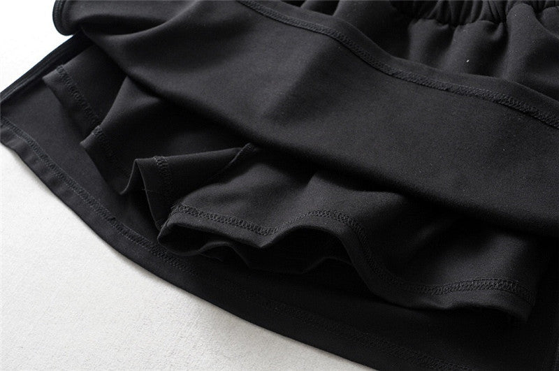Fitness sports shorts women's split casual skirt pants