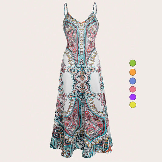 Loose-fitting Figure-flattering Sun-protective Slip Dress