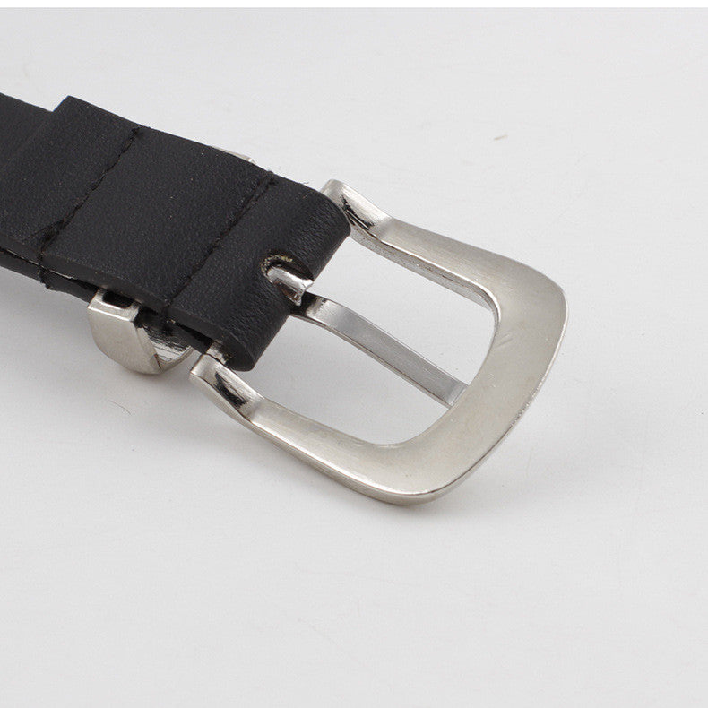 Women's rivet jeans belt