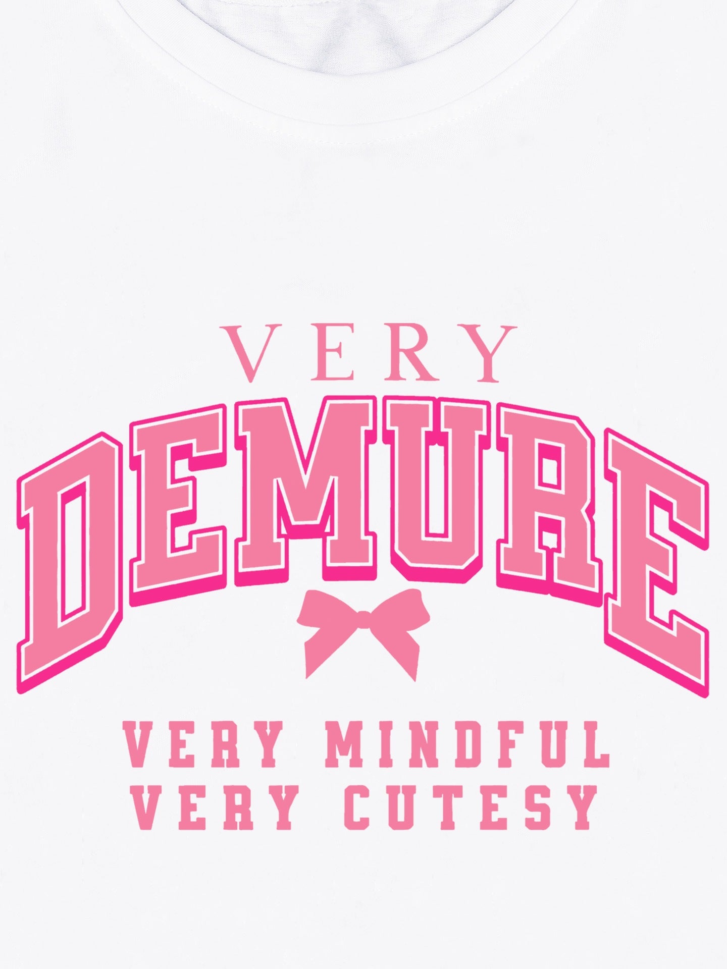 Women's Casual Round Neck Print And Bow Short Sleeve