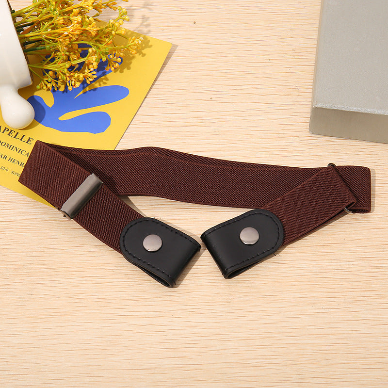 All-match Elastic Elastic Jeans Belt