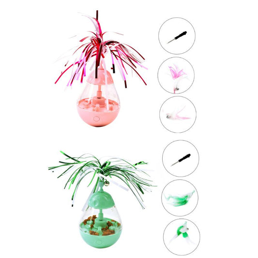 Tumbler led light cat toy