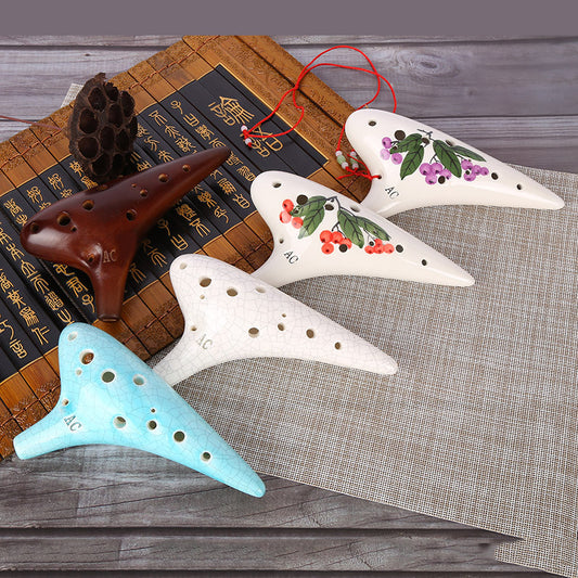 Twelve hole ocarina