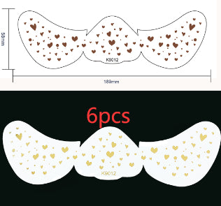 Facial Freckles Stickers Gilding Freckle-like Dots Tattoo Sticker Waterproof Eye Stickers For Women