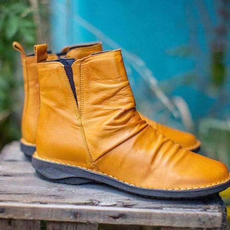 Short Boots Women's Cross-Border Women's Shoes Nude Short Boots