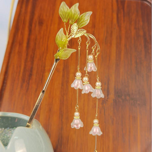 Lily Of The Valley Tassel Hairpin Female Simple And Modern
