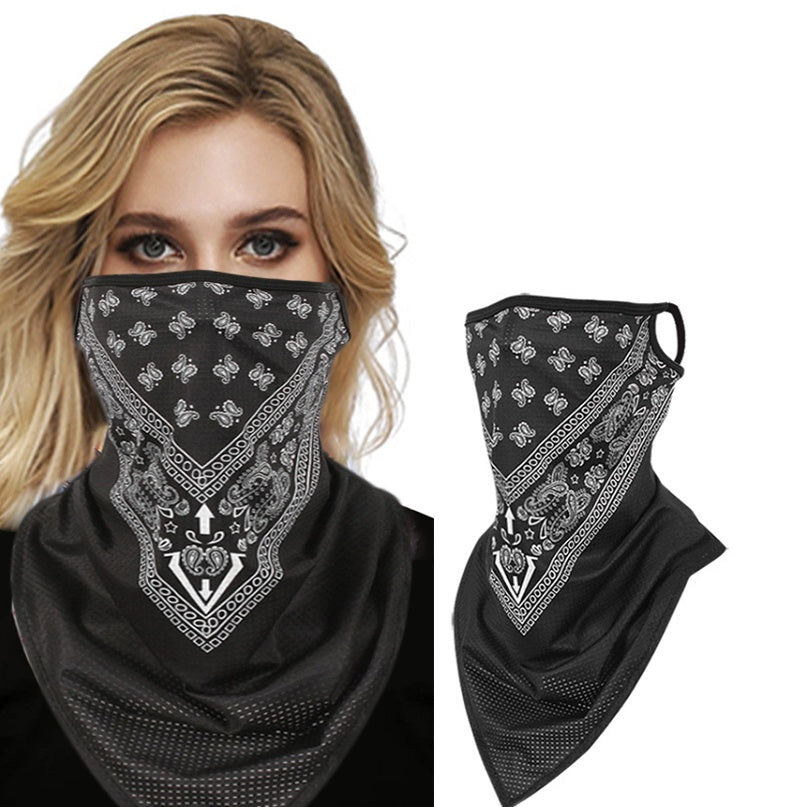 Windproof printed magic turban