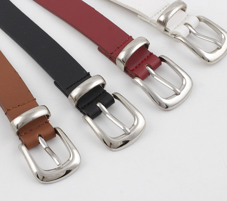 Women's rivet jeans belt