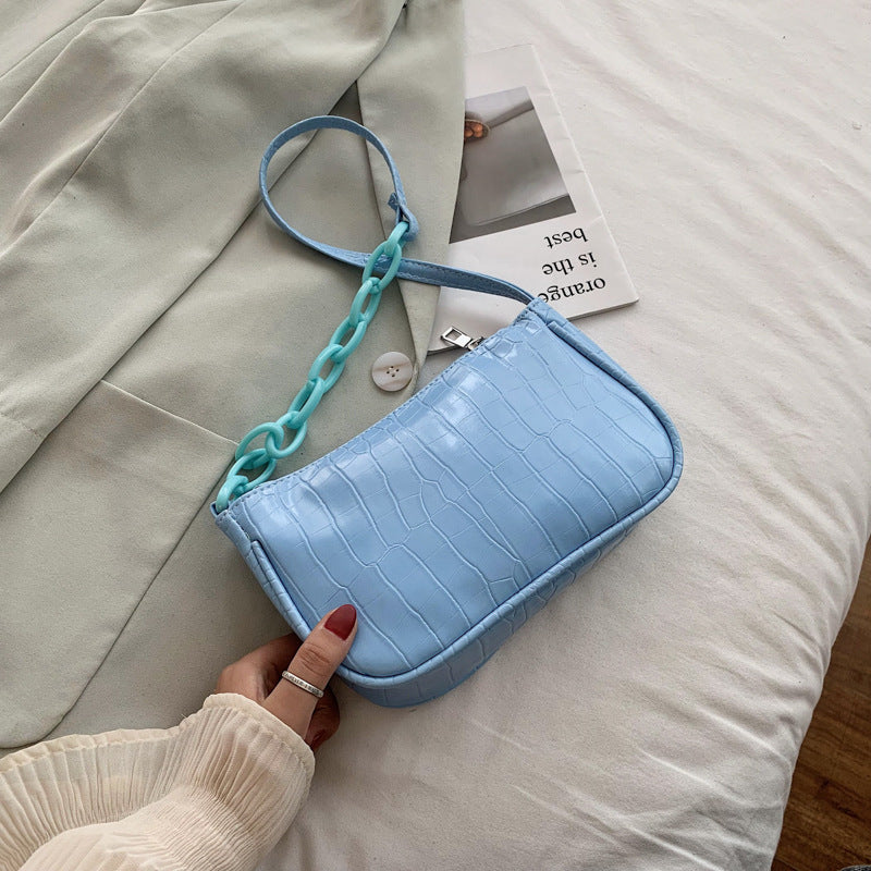 Women's fashion square shoulder bag