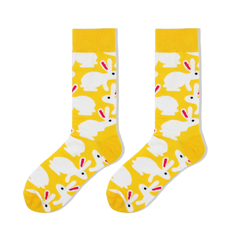 Stockings trendy sports socks mid-length socks