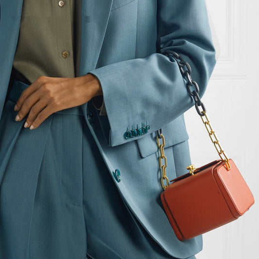 Chain square box bag
