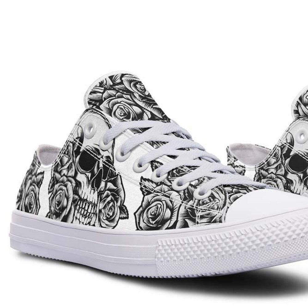 Fashion Print Couple Low-Top Canvas Shoes