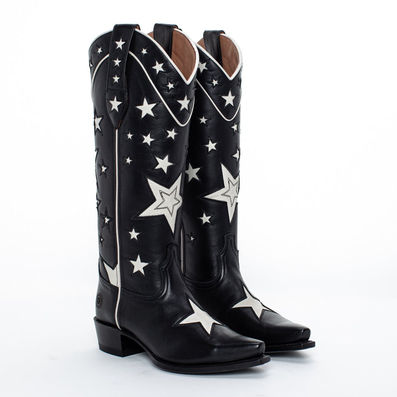 European And American Pointed Toe High Tube All-match Knight Boots