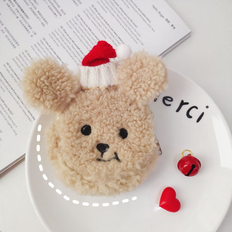 Bear Coin Purse Plush Pendant Keychain