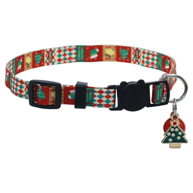 Clang Bow Tie Christmas Fashion Pet Collar