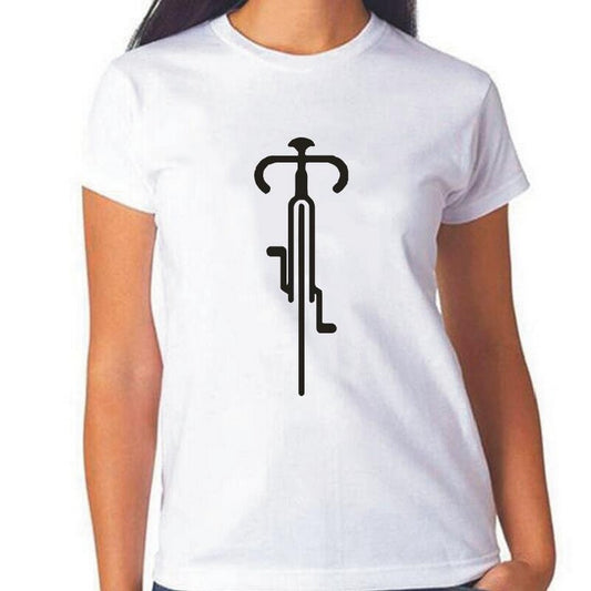 European And American T-shirt Printing Round Neck Short Sleeve