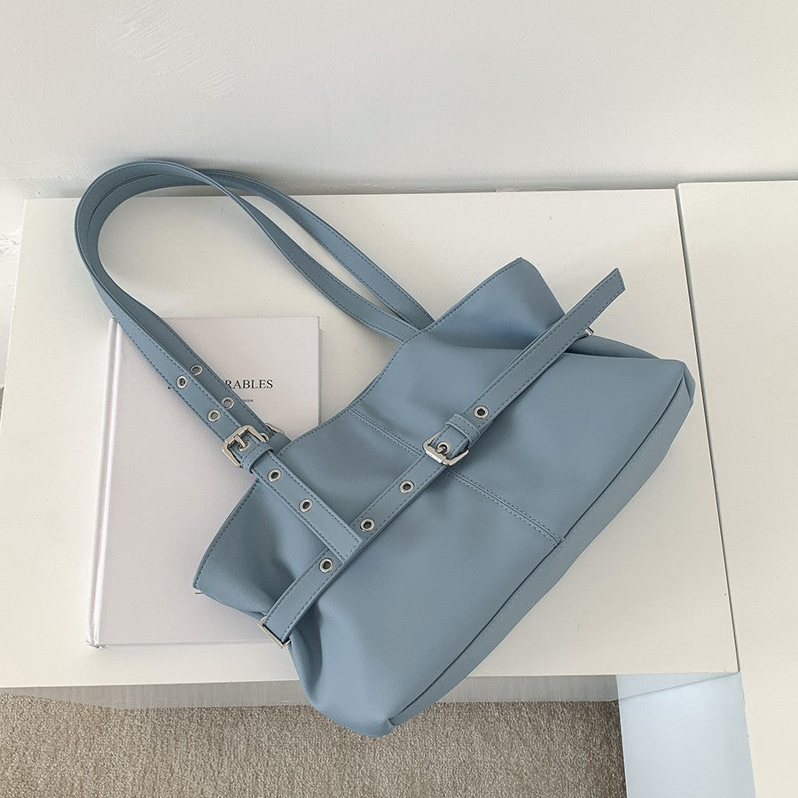 Spring Summer Commuter Tote Bag Fashionable Minimalist Style