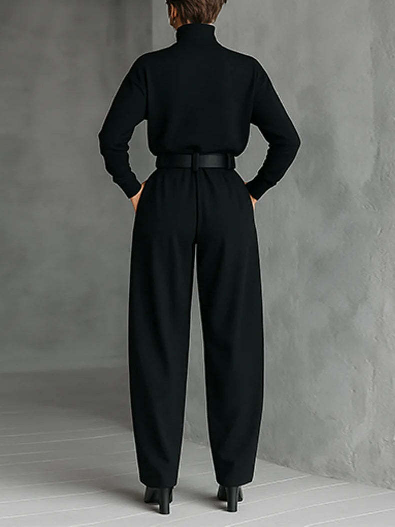 Minimalist Style Mercerized Pure Cotton Long Sleeve Back Middle Seam Bottoming Shirt Inner Suit
