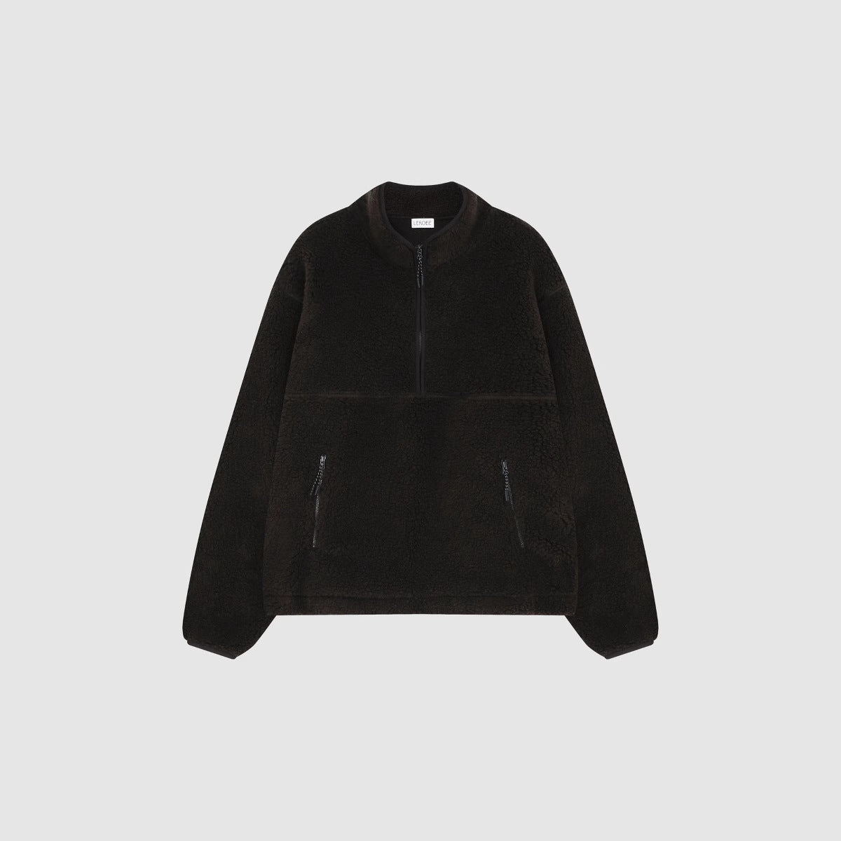 Wool Polar Fleece Casual Stand Collar Turtleneck Sweater