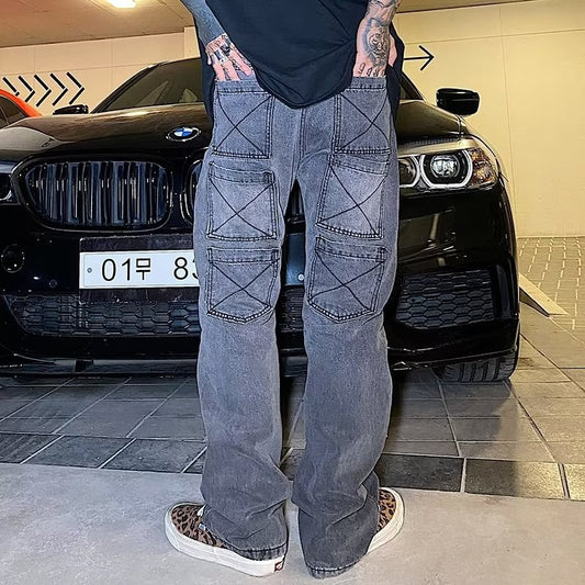 American Vintage High Street Multi Pocket Jeans