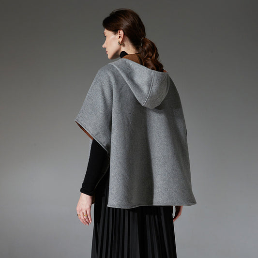 Pure Color Wool Cashmere Shawl