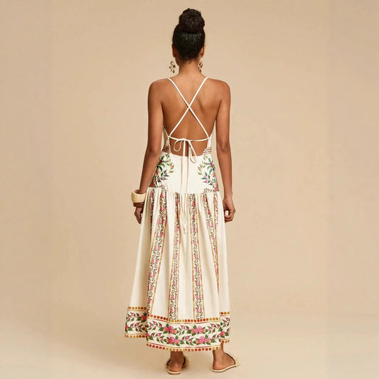 New Fashion Printing Slip Dress