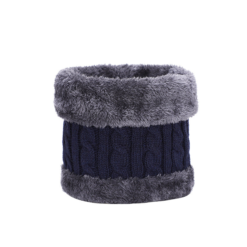 Plush Thick Woolen Hat For Outdoor Cold Protection