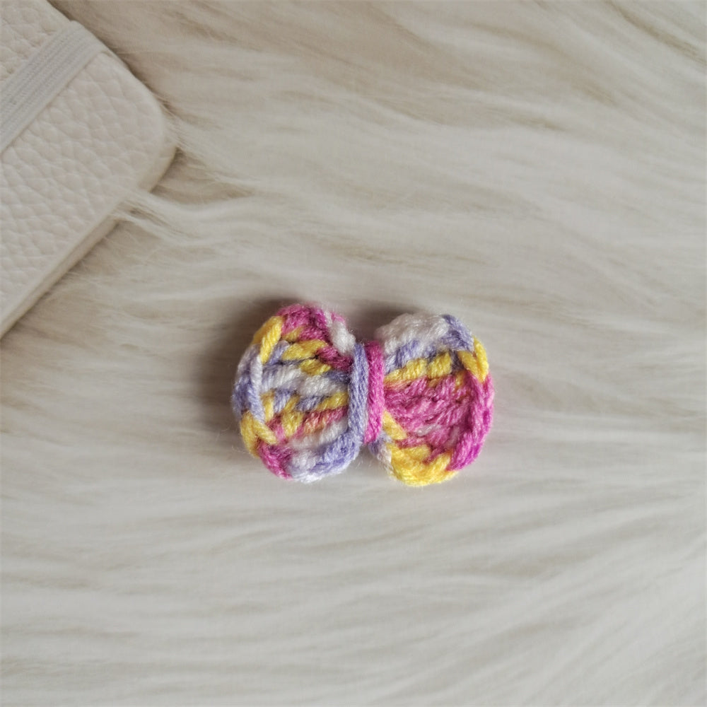 Wool Bow Diy Handmade Finished