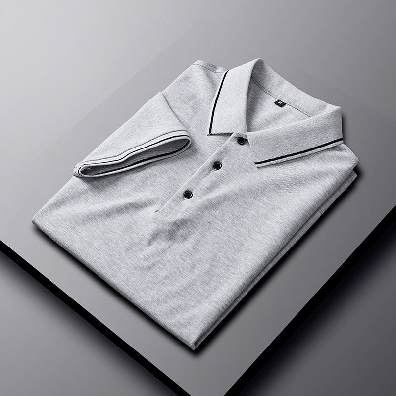 Men's Cotton Short-sleeved Casual Top