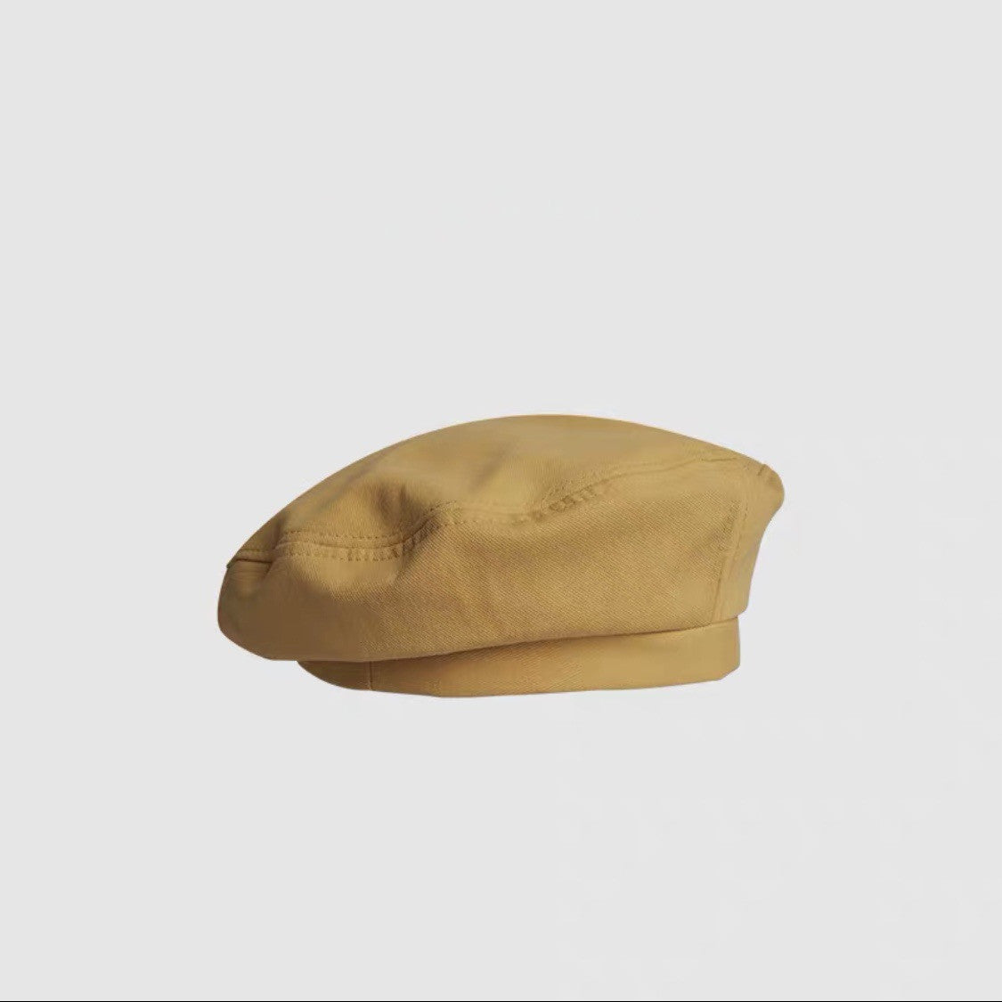 Women's Solid Color All-match Cute Retro Beret Hat