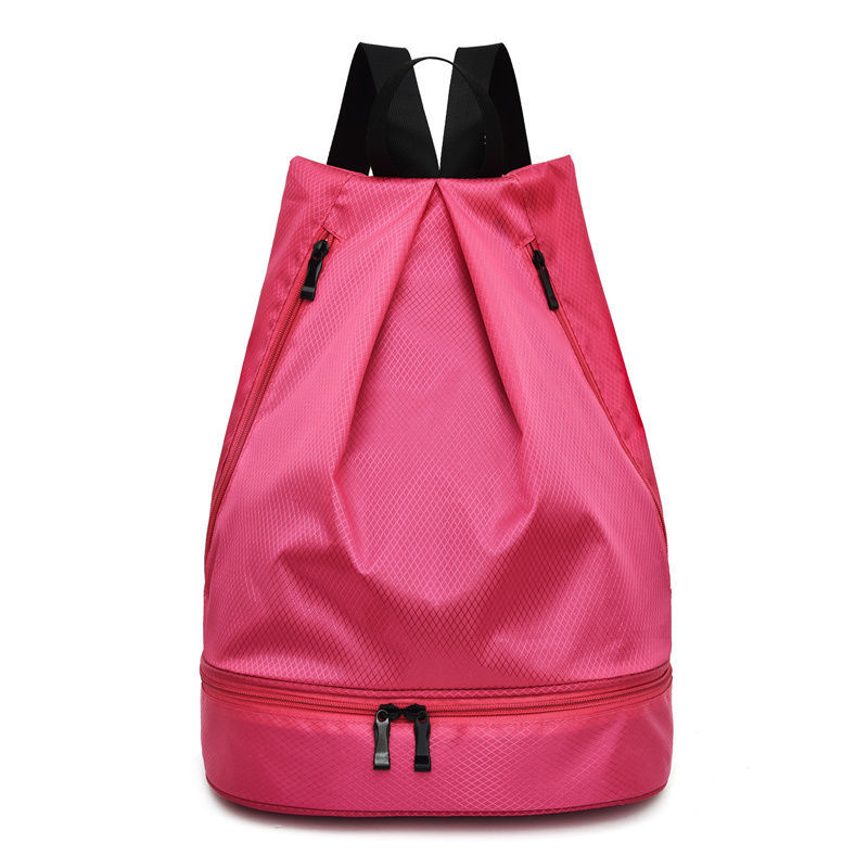 Waterproof Backpack With Separate Drawstring Pockets