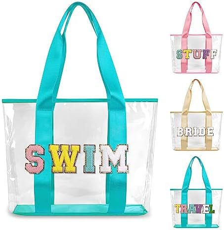 Transparent PVC Letters Wash Bag Good-looking Large Capacity